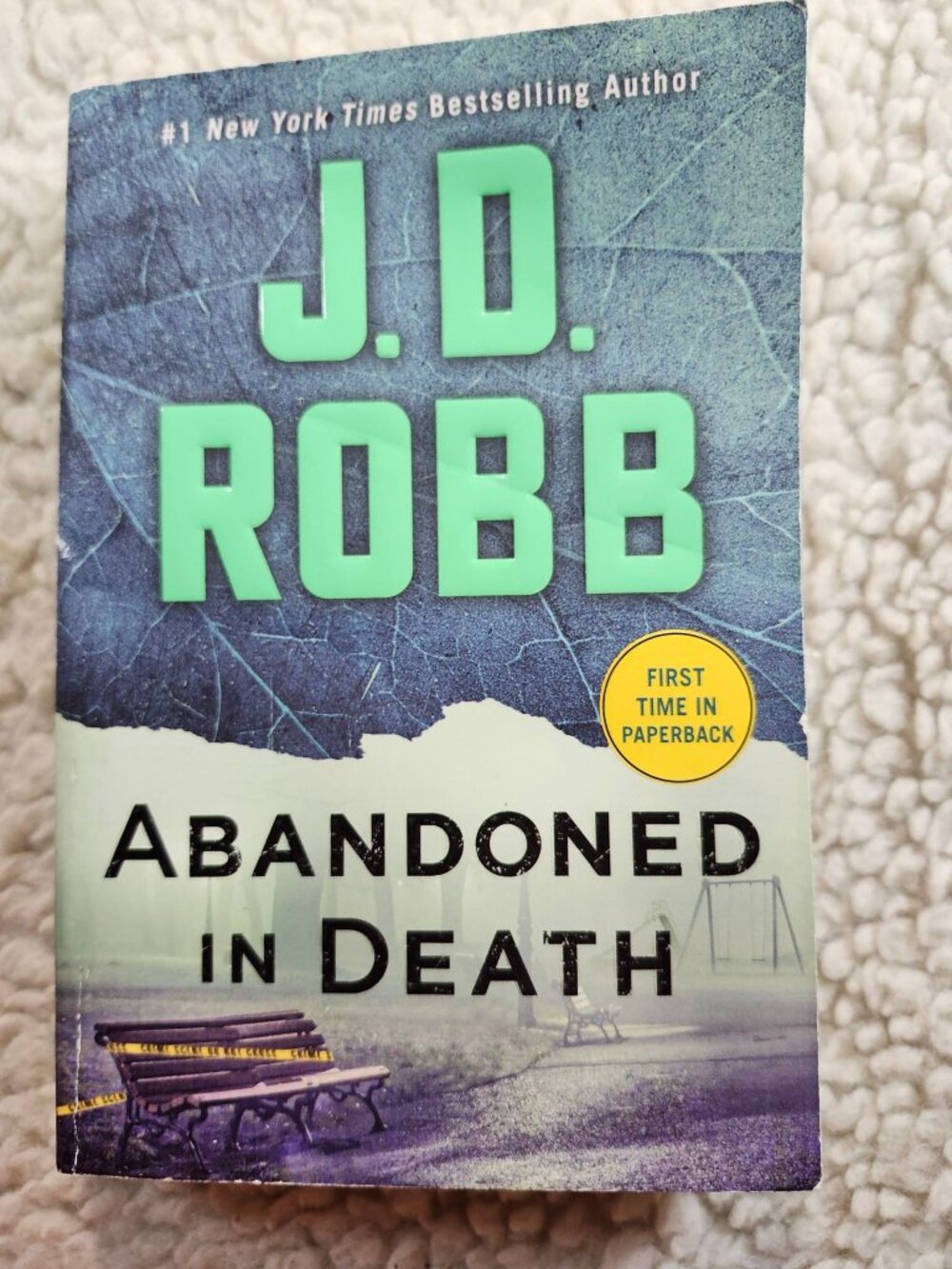 J D Robb Abandoned in Death Paperback 2022 St Martins Paperbacks Mystery
